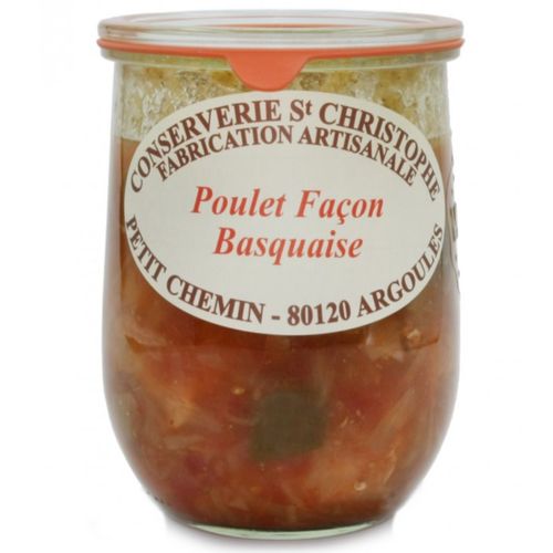 Photo de: Poulet Façon Basquaise 900gr